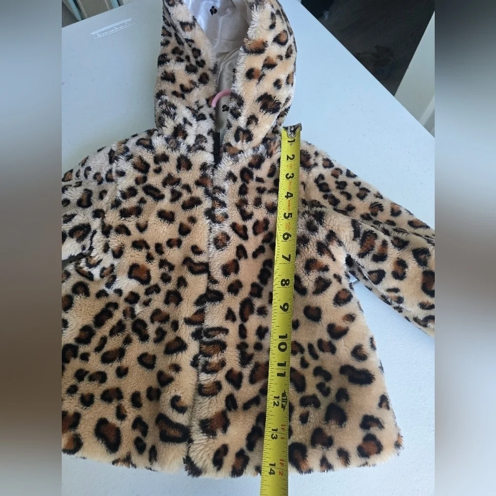 Little me Jacket & coat Leopard print kids Size 18M